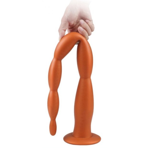 Long Dildo Scale Beads XL 60 x 6 cm