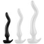 Long plug Noth Curve S 25 x 4 cm Black