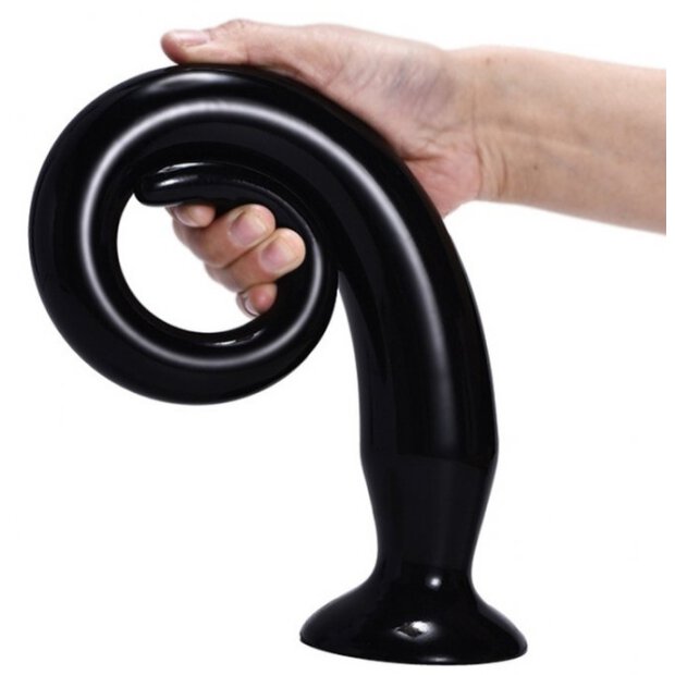 Dildo Tail Flex M 40 x 4.5 cm Black
