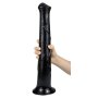 Dildo Big Horse 38 x 6cm Black
