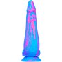 Silicone Dildo Inkipus 18 x 5.5cm Blue-Pink