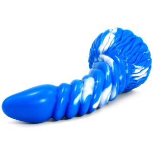 Arkan Dildo 18 x 5cm Blue-White