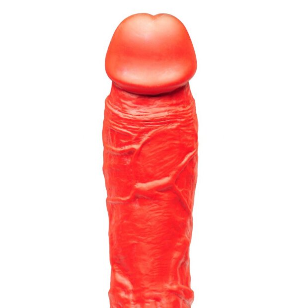 Silicone Dildo Stretch N°5X 27 x 8cm Red