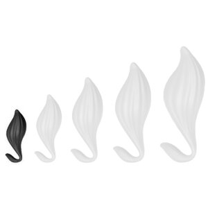 Bulby S Silicone Plug 12 x 5.5cm Black