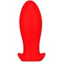 Silicone plug Saurus Egg XL  20  x 7,4cm Red