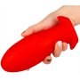 Silicone plug Saurus Egg XL  20  x 7,4cm Red