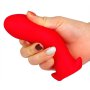 Silicone plug Saurus Egg XL  20  x 7,4cm Red
