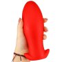Silicone plug Saurus Egg XL  20  x 7,4cm Red