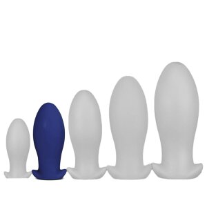Silicone plug Saurus Egg M 12 x 5.5cm Marine