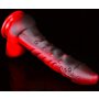 Dildo Dragon Sarkan 19 x 4.5cm Black-Red