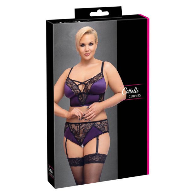 BH Set lila/schwarz XL