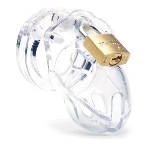 CB-X Mr Stubb Chastity Cock Cage Clear