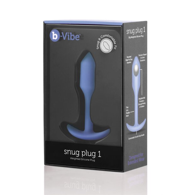 B-Vibe Snug Plug 1 Violet
