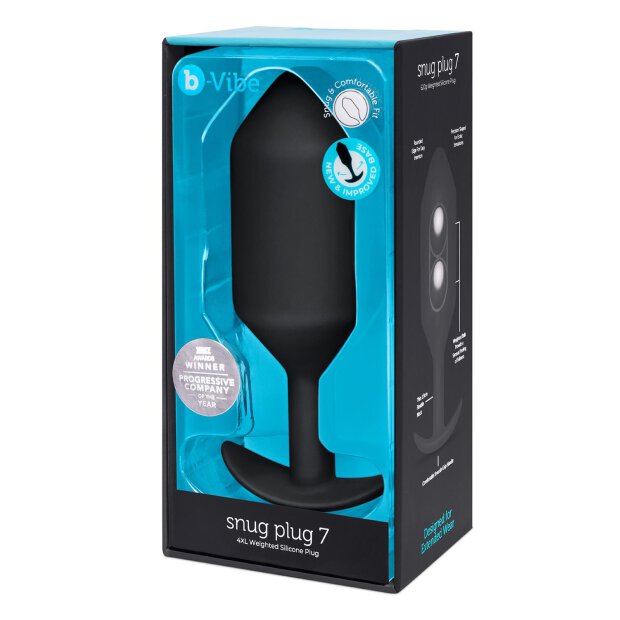 B-Vibe Snug Plug 7 Black