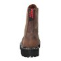 Angry Itch 08-Loch Leder Stiefel Vintage Braun Größe 36 - 48