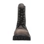 Angry Itch 08-Loch Leder Stiefel Vintage Grau Größe 36 - 48