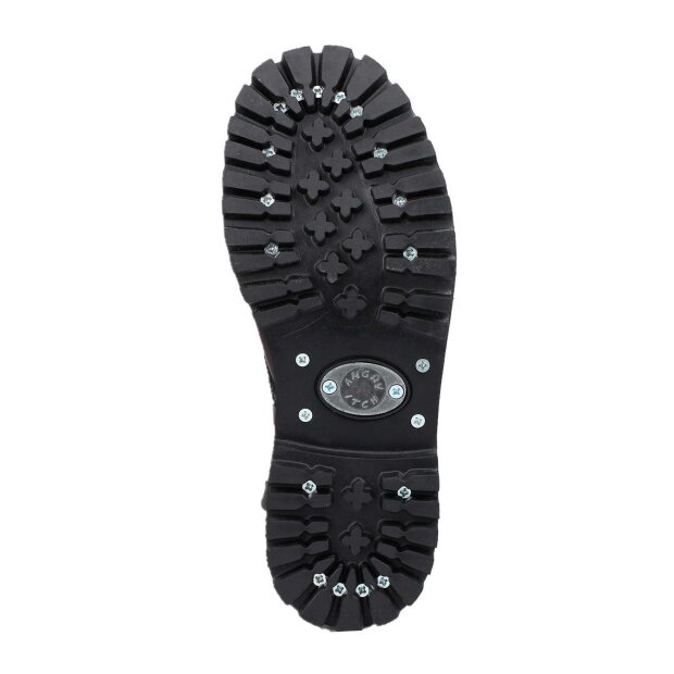Angry Itch 14-Loch Leder Stiefel Burgundy Rub-Off Größe 36 - 48