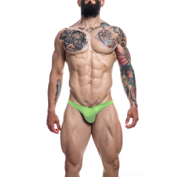 CUT4MEN - Classic Thong NeonGreen S - XL