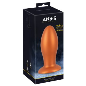 ANOS Big soft butt plug with suction cup Ø 6,4 cm
