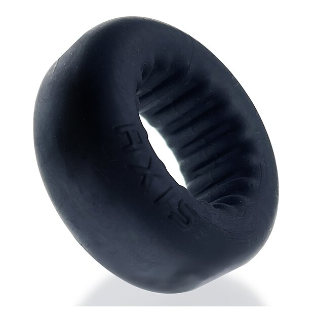 Oxballs Axis Rib Griphold Cockring Black Ice