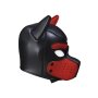 Shots Ouch! neoprene dog mask red