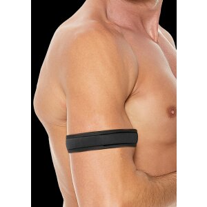 Shots Ouch! neoprene wristbands black