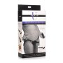 Strap U Pegger Beginner double dildo with harness and remote control black