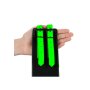 Thigh Cuffs with Belt and Handcuffs Glow in the Dark L/XL