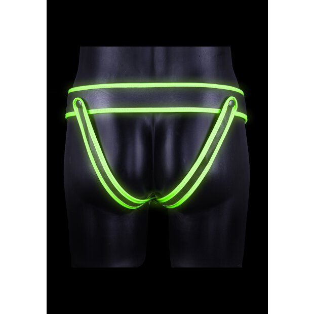 Striped Jockstrap Glow in the Dark S/M