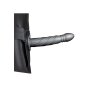 Shots Ouch! Twisted Hollow Strap-On gray 20 cm