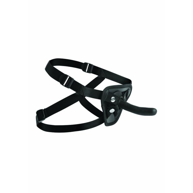 Strap U Pegging Gode avec sangle noir 10,9 cm