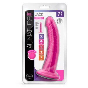 Au Naturel Bold Jack 7" Dildo Pink - 19,0 cm