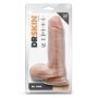 Dr. Skin Dr. Paul 7,25 Inch Dildo With Balls Beige - 18,4 cm