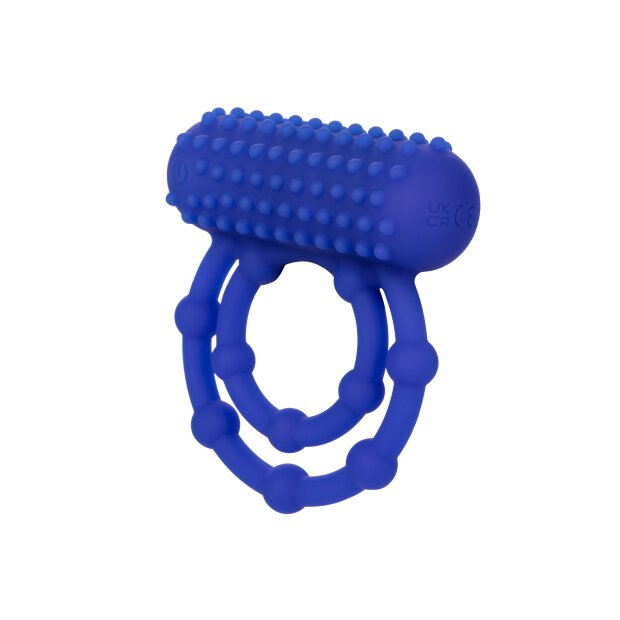 10 Bead Maximus Ring Blue