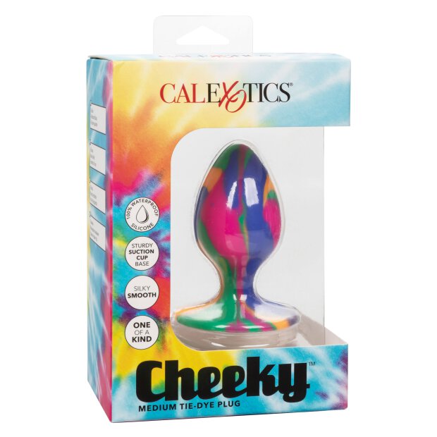 Cheeky Medium Tie-Dye Plug Multicolor - 3,25 cm