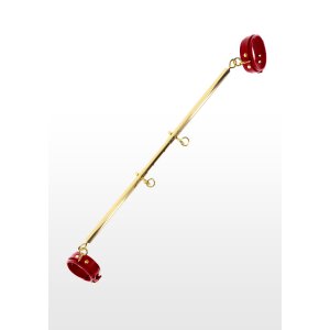 Taboom Spreizstange mit Fußfesseln rot, gold