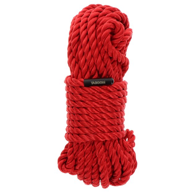 Taboom Bondage corde de bondage 10 mètres rouge
