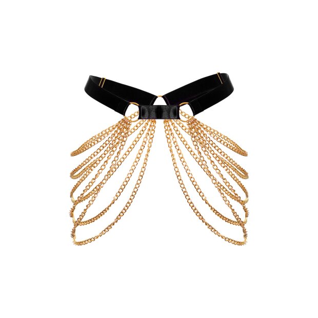 Kinky Diva Luxury Chain Belt Black S/L