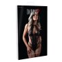 Floral Lace Teddy Black OS