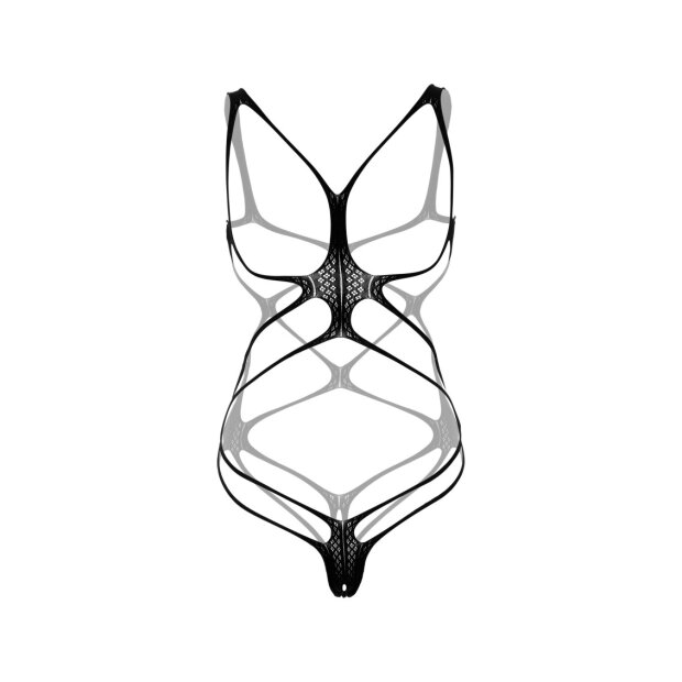 Strappy Open Cup Body Black OS