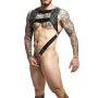 DNGEON Top Cockring Harness Army Midnight OS