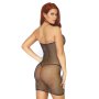 Crystalized Fishnet Multidress Black OS