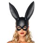 Masquerade Rabbit Mask Black OS