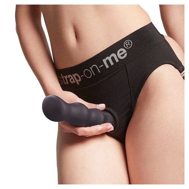 Strap-On-Me - Dildo Geisha Ball Black M