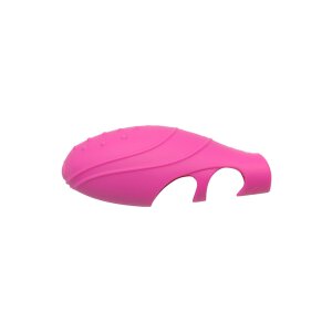 Frisky Bang Her silicone G-spot finger vibrator pink