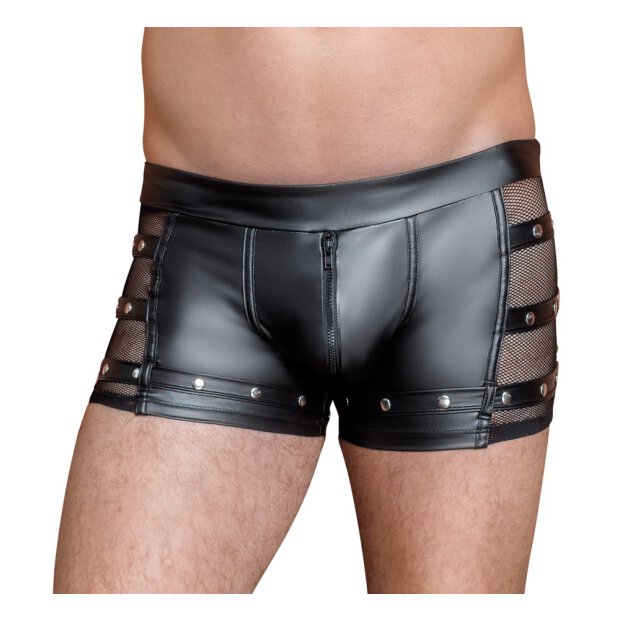 Herren Pants mit Nieten und Netzstoff S - 2XL