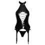 Vinyl suspender shirt S