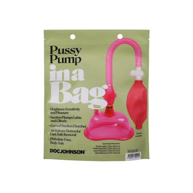Doc Johnson pussy pump pink