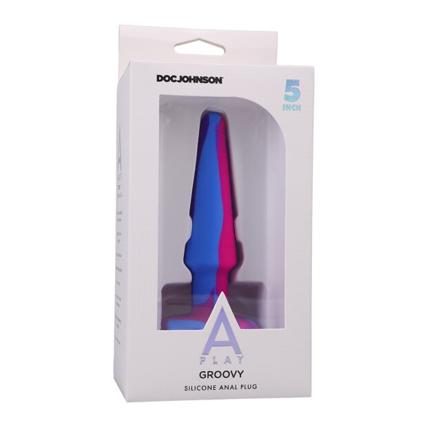 A-Play Groovy - Silicone Anal Plug - 3 cm