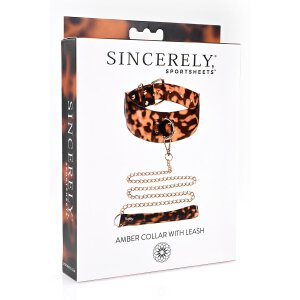 Sportsheets Amber Collar And Leash